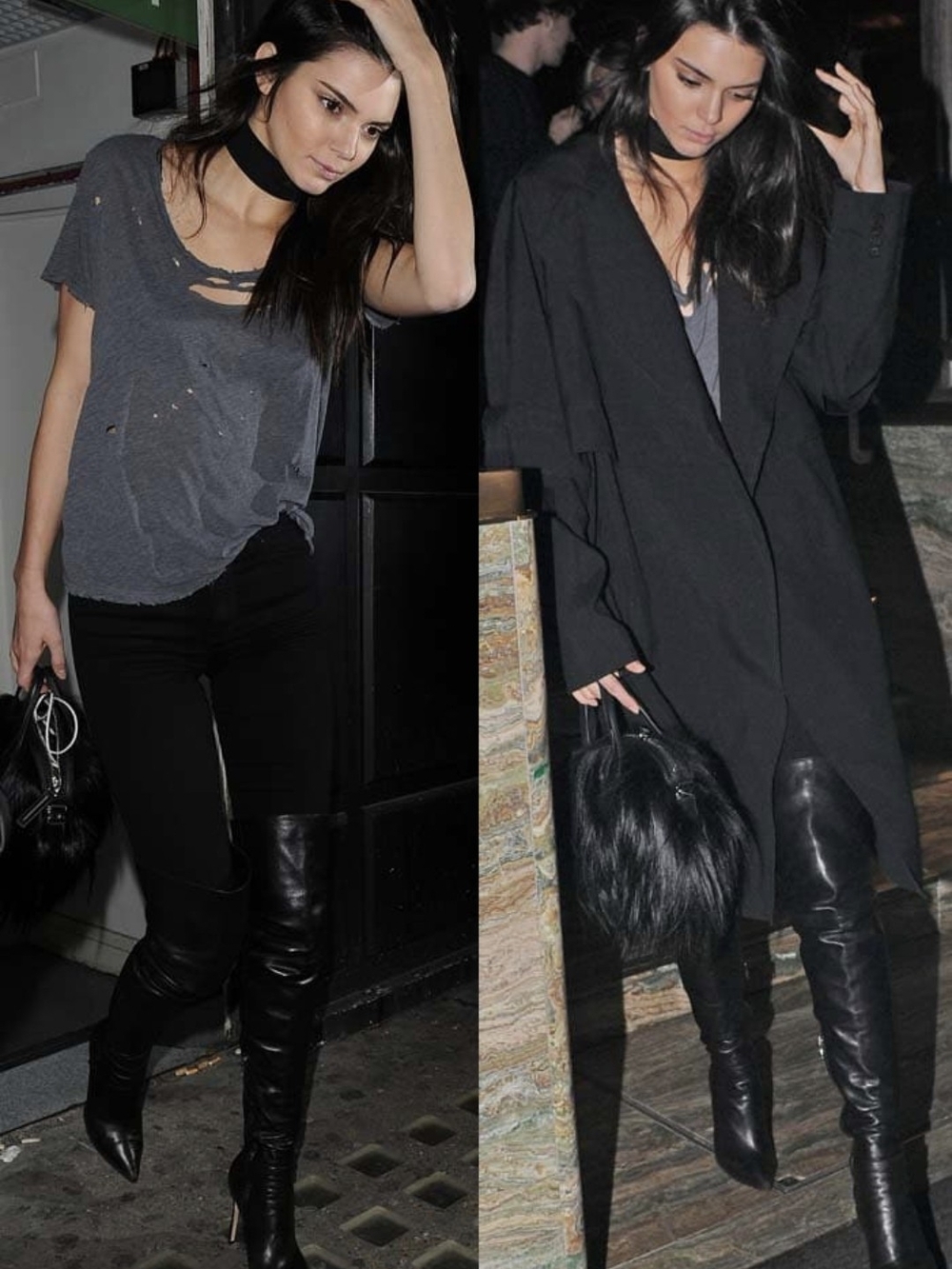 Gianvito Rossi Black Leather Over-the-Knee Stiletto Boots 38 - Picture 4 of 9